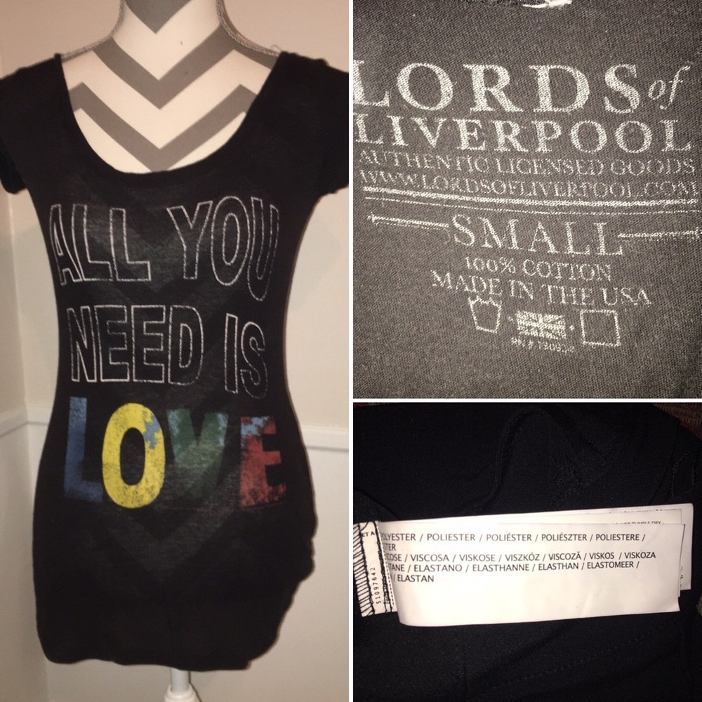 LORDS OF LIVERPOOL | All You Need is Love tee